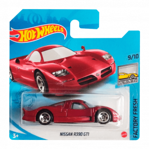 Машинка Базова Hot Wheels Nissan R390 GTI Factory Fresh 1:64 GTB74 Red - Retromagaz