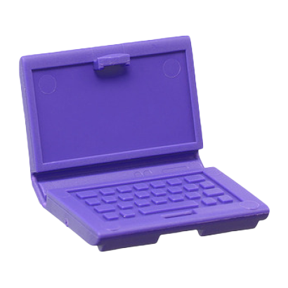 Другое Lego Computer Laptop 62698 18659 6141902 Dark Purple Б/У - Retromagaz