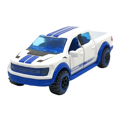 Машинка Premium Majorette Ford F-150 Raptor Bright Trace 1:58 201H-2 White - Retromagaz