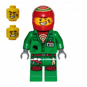 Фигурка Lego Hidden Side Douglas Elton El Fuego Adventure hs041 1 Б/У