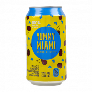 Напиток Yummy Miami Black Cherry 355ml - Retromagaz