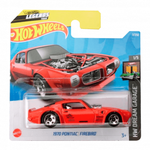 Машинка Базовая Hot Wheels 1970 Pontiac Firebird Dream Garage 1:64 HCX22 Red - Retromagaz