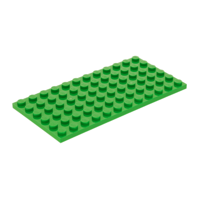 Пластина Lego Обычная 4шт 6 x 12 3028 4541414 Bright Green Б/У - Retromagaz