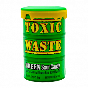 Цукерки Toxic Waste Green Sour Candy 42g