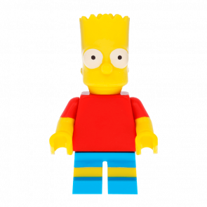 Фигурка Lego The Simpsons Bart with Slingshot in Back Pocket Pattern Cartoons sim008 Б/У - Retromagaz