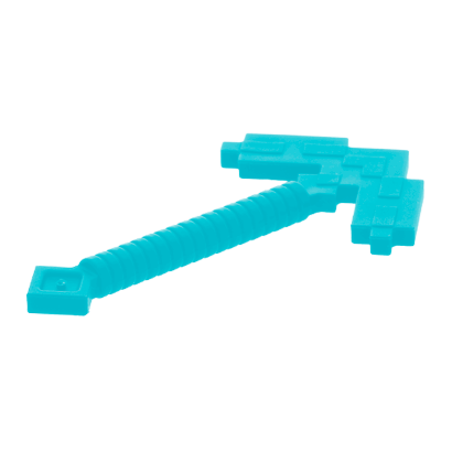 Оружие Lego Minecraft Pickaxe Pixelated 18789 6093629 Medium Azure 2шт Б/У - Retromagaz