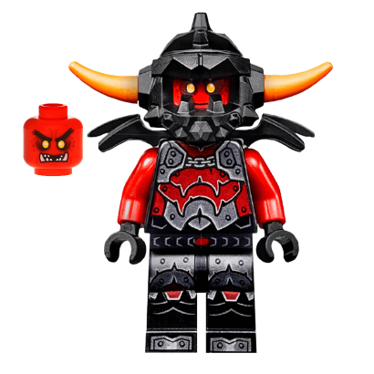 Фігурка Lego Lava Monster Army Ash Attacker Nexo Knights nex005 Б/У - Retromagaz