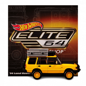 Машинка Premium Hot Wheels '94 Land Rover Discovery Elite 64 1:64 HNJ65 Yellow