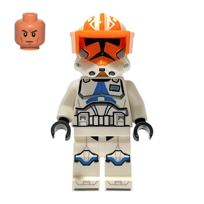 Фигурка Lego Республика Clone Captain Vaughn 501st Legion 332nd Phase 2 Star Wars sw1277 75359 Новый - Retromagaz