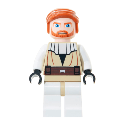 Фигурка Lego Джедай Obi-Wan Kenobi Clone Wars Star Wars sw0197 1 Б/У - Retromagaz