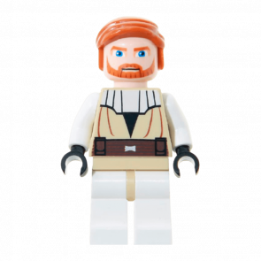 Фигурка Lego Джедай Obi-Wan Kenobi Clone Wars Star Wars sw0197 1 Б/У - Retromagaz