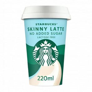 Напиток Starbucks Кавовий Skinny Latte Безлактозный Zero Sugar 220ml - Retromagaz