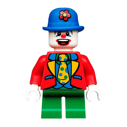 Фігурка Lego Series 5 Small Clown Collectible Minifigures col073 Б/У - Retromagaz