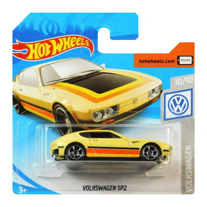 Машинка Базова Hot Wheels Volkswagen SP2 Volkswagen 1:64 FYD62 Yellow - Retromagaz