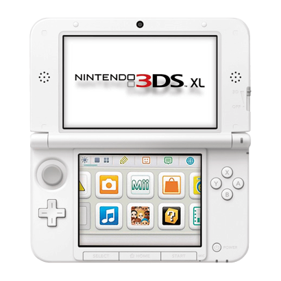 Консоль Nintendo 3DS XL Модифицированная 32GB White + 10 Встроенных Игр Б/У Нормальный - Retromagaz