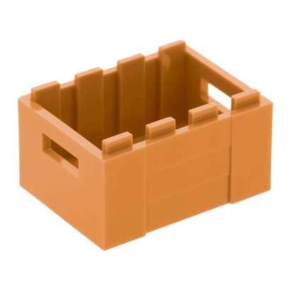 Емкость Lego 2шт Crate 2/3 3 x 4 x 1 30150 6035734 Medium Nougat Б/У - Retromagaz