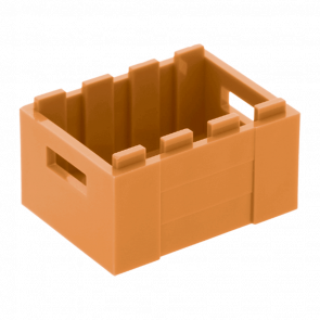 Емкость Lego 2шт Crate 2/3 3 x 4 x 1 30150 6035734 Medium Nougat Б/У - Retromagaz