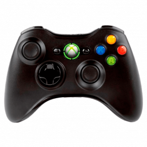 Геймпад Бездротовий Microsoft Xbox 360 Black Б/У