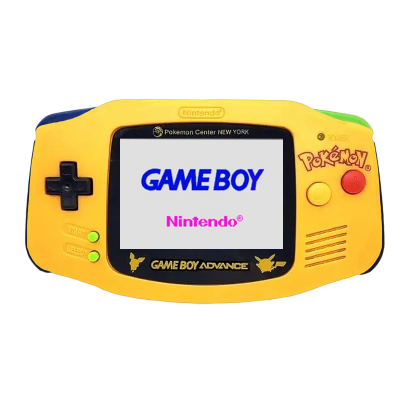 Консоль Nintendo Game Boy Advance Pikachu Edition Limited Edition Yellow Blue Б/У - Retromagaz