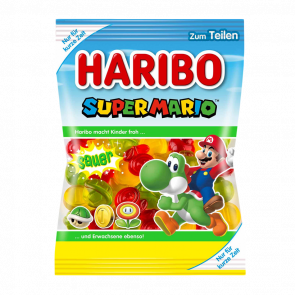 Конфеты Жевательные Haribo Super Mario Yoshi Sauer - Retromagaz