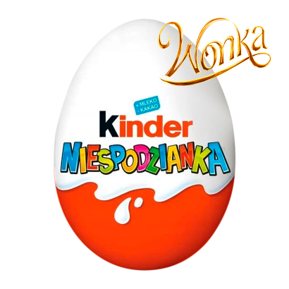 Шоколадне Яйце Kinder Surprise Wonka 20g - Retromagaz