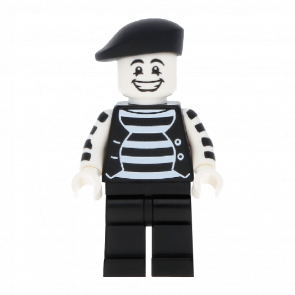 Фігурка Lego Series 2 Mime Collectible Minifigures col025 2 Б/У - Retromagaz