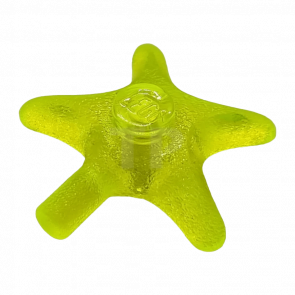 Фігурка Lego Вода Starfish Sea Star Animals x112 33122 4264419 Trans-Neon Green Б/У - Retromagaz