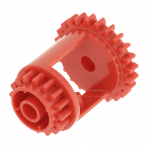 Technic Lego Шестерня Differential 24-16 Teeth 6573 657321 6188245 Red Б/У - Retromagaz