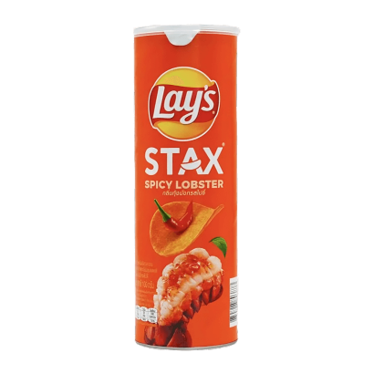 Чипсы Lay's Stax Spicy Lobster 100g - Retromagaz