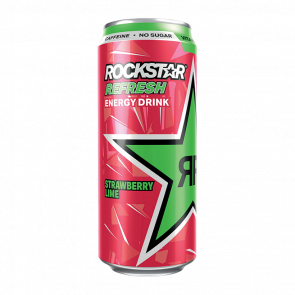 Напій Енергетичний Rockstar Refresh Strawberry Lime 500ml - Retromagaz