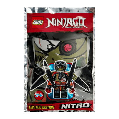 Конструктор Lego Фигурка Nitro Foil Pack Ninjago 891844 njo487 Новый - Retromagaz