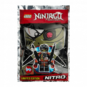 Конструктор Lego Фигурка Nitro Foil Pack Ninjago 891844 njo487 Новый