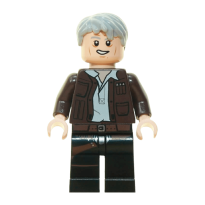 Фігурка Lego Повстанець Han Solo Old Lopsided Grin Star Wars sw0675 Б/У - Retromagaz