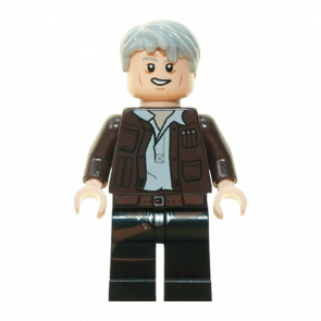 Фигурка Lego Повстанец Han Solo Old Lopsided Grin Star Wars sw0675 Б/У