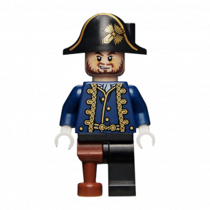 Фигурка Lego Pirates of the Caribbean Hector Barbossa with Pegleg Films poc028 Б/У