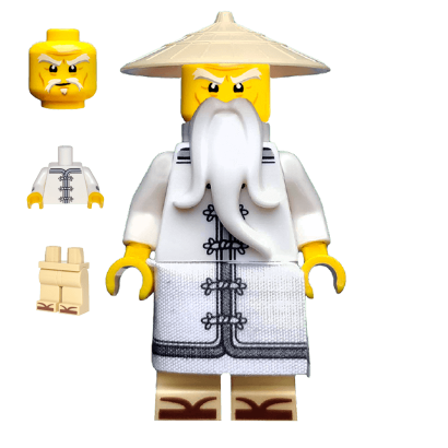 Фигурка Lego Другое Master Sensei Wu Ninjago njo354 1 Б/У - Retromagaz