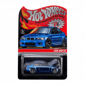 Машинка Premium Hot Wheels 2006 BMW M3 Red Line Club RLC 1:64 GXJ28 Blue