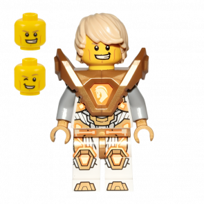 Фігурка Lego Knights Lance Richmond Hair Pearl Gold Armor Nexo Knights nex146 Б/У