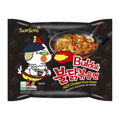 Лапша Samyang Buldak Hot Chicken Flavor Ramen Острая 140g - Retromagaz