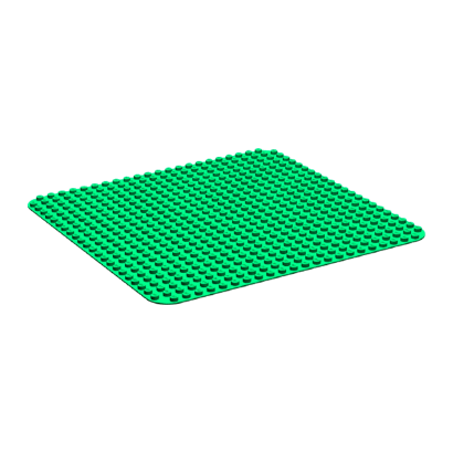 Пластина Lego Базовая Duplo 24 x 24 353 4268 34278 4219842 426828 4490235 Green Б/У - Retromagaz