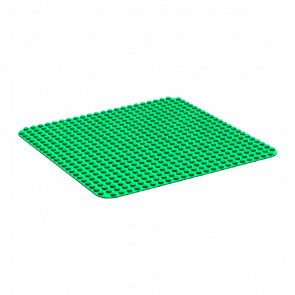 Пластина Lego Базовая Duplo 24 x 24 353 4268 34278 4219842 426828 4490235 Green Б/У