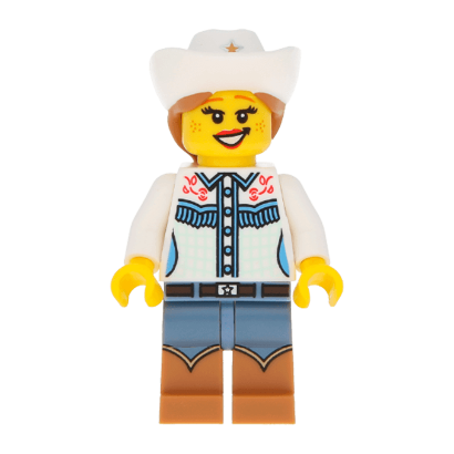 Фигурка Lego Series 8 Cowgirl Collectible Minifigures col116 Б/У - Retromagaz