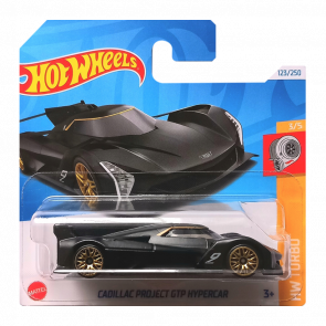 Машинка Базова Hot Wheels Cadillac Project GTP Hypercar Turbo 1:64 HRY60 Black - Retromagaz