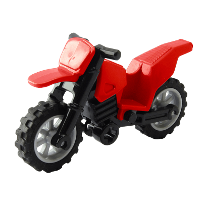 Транспорт Lego Мотоцикл Dirt Bike 50860c11 4520532 6058147 4530673 4242385 Red Б/У - Retromagaz