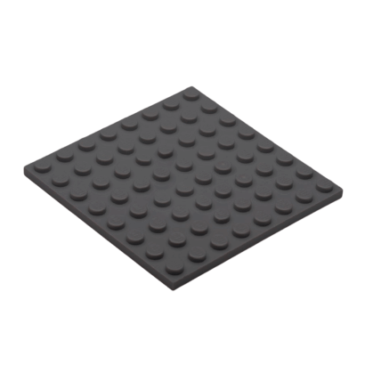 Пластина Lego Звичайна 4шт 8 x 8 41539 42534 4163154 4210802 Dark Bluish Grey Б/У - Retromagaz