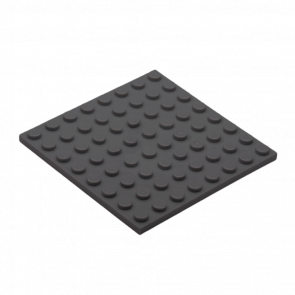 Пластина Lego Обычная 4шт 8 x 8 41539 42534 4163154 4210802 Dark Bluish Grey Б/У - Retromagaz