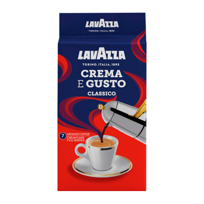 Кофе Молотый Lavazza Crema e Gusto 250g - Retromagaz