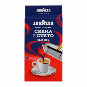 Кава Мелена Lavazza Crema e Gusto Оригінал 250g - Retromagaz