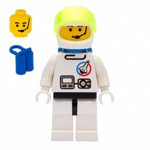 Фигурка Lego Space Port 973px113 Launch Command Astronaut City splc007 Б/У