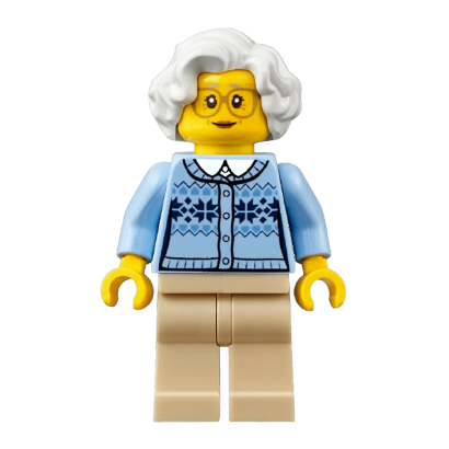 Фігурка Lego People 973pb2336 Grandmother City cty0660 Б/У - Retromagaz